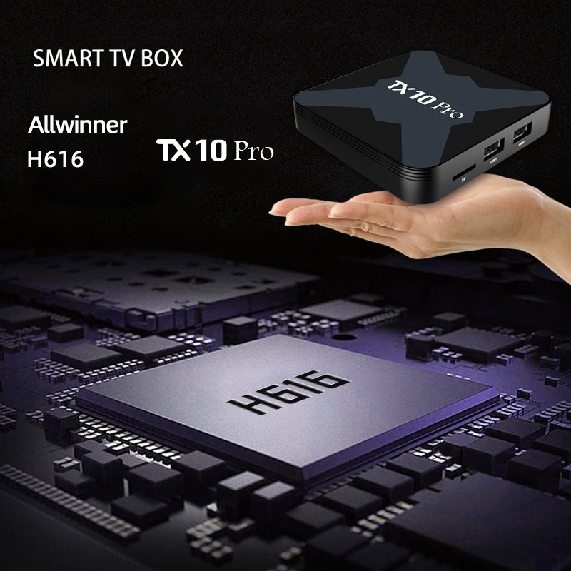 Custom 8GB ram 128GB rom Tv box Android 13 Media Player TX10 pro Smart TVBox Quad Core 5G WIFI 4K Set-Top Box android tv box