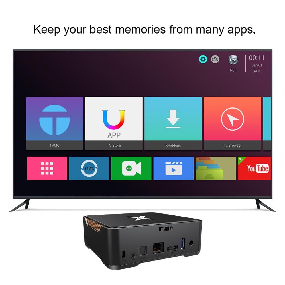 A95X Max Android TV Box Recorder with Sata Port S905X3 4GB 64GB 4K Set Top Box