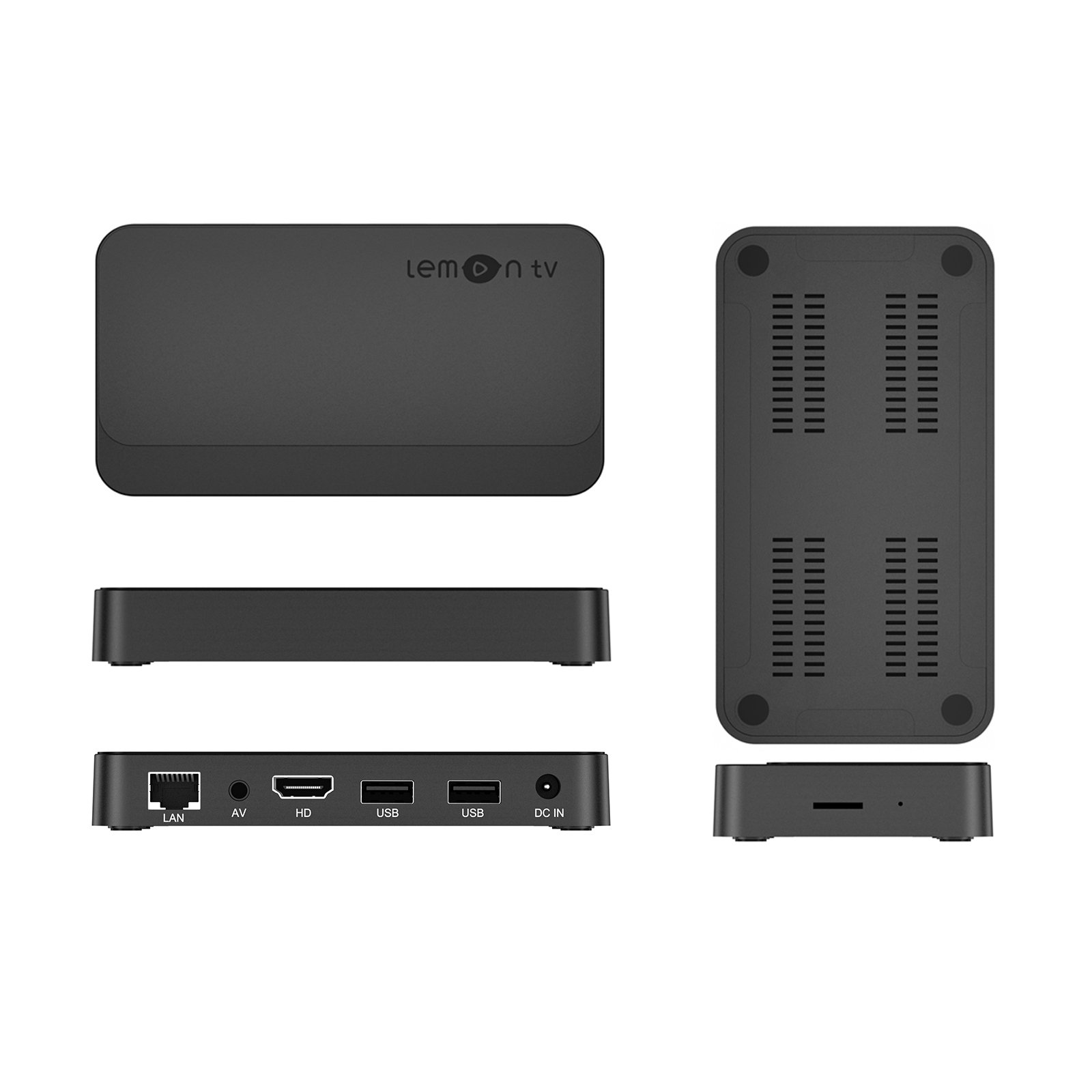 BOXPUT Lemon TV L1 OTT TV Box H.265 5G BT5.4 Wifi6 TV Dongle 4K Media Player Set Android 10 Allwinner H313 with 2GB 8GB 1 Piece