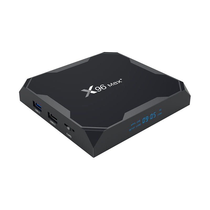 4K Smart Set-Top Box X96 Max Plus Support Multi Apps Game Movie Video Online Android TV Box With BT Dual Wifi