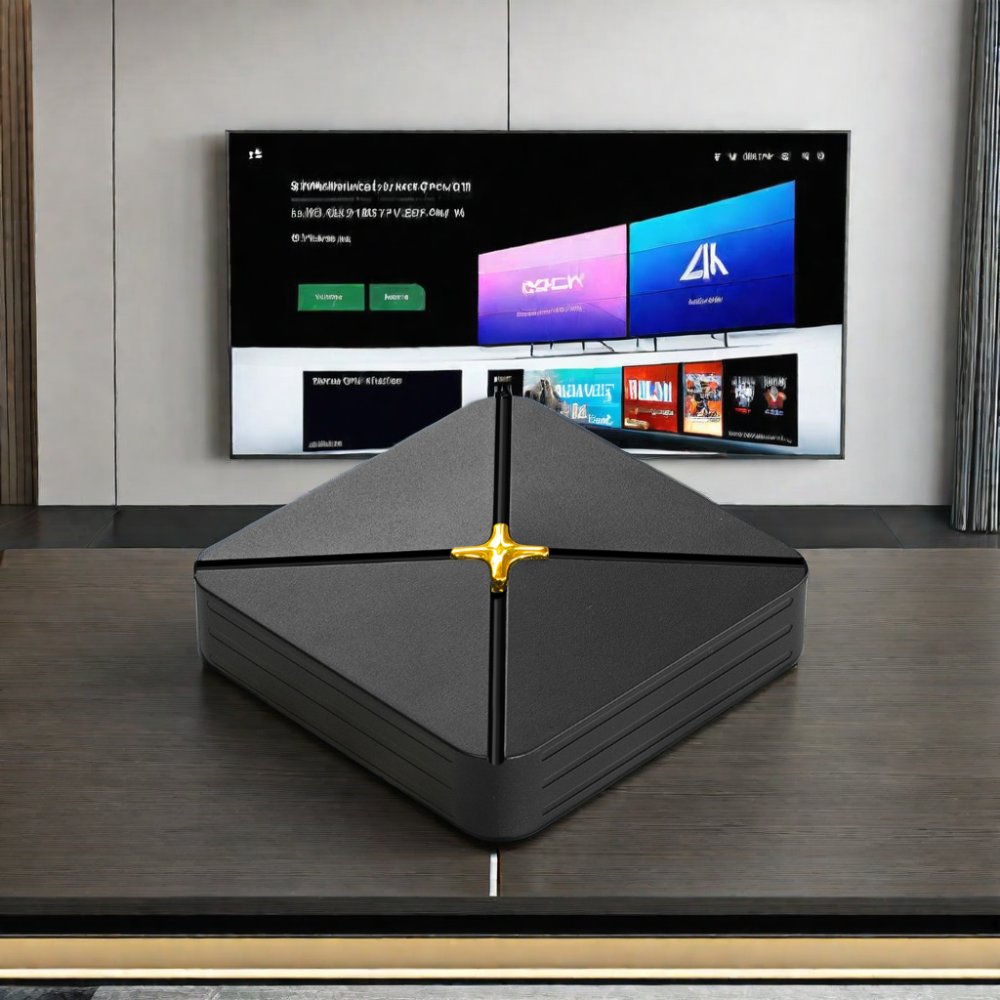 HLQ-MAX stalker player ATV S905X4 2GB+8GB Dual WiFi 2.4G 5.8G BT5.0 on 4K performance and Android 13 TV box