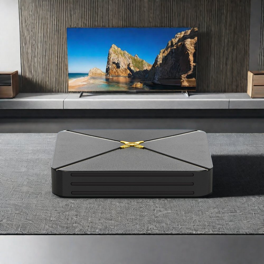 HLQ-MAX stalker player ATV S905X4 2GB+8GB Dual WiFi 2.4G 5.8G BT5.0 on 4K performance and Android 13 TV box