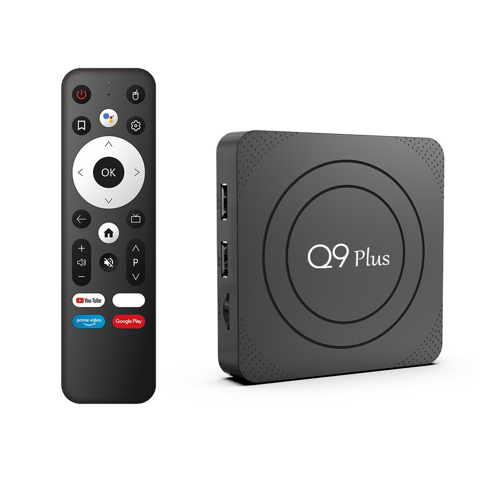 2024 New 4K atv Q9 Plus tv box android 10 Allwinner H313 Quad Core 2gb 16gb set-top box