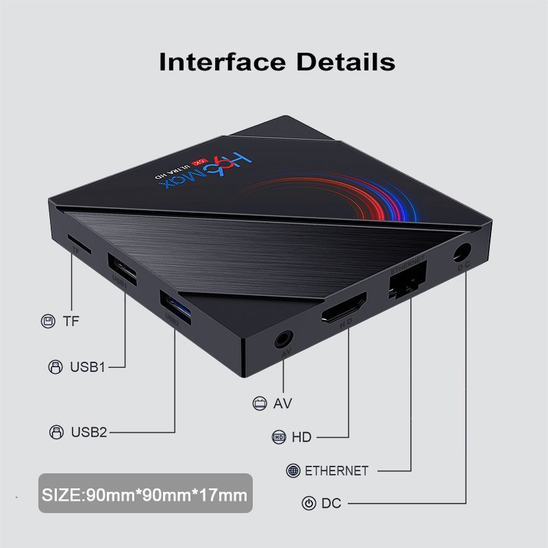Reseller 4K tv box 12 M card 4K Videos Movies set top box Series tv For 4K Smart Megaott TV box