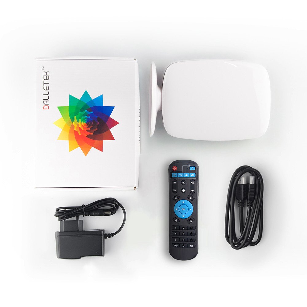 New Android 9.0 Leadcool R9 Set Top Box 2GB Ram Smart TV Player Box Amlogic S905W Quad Core 2.4G Wifi 4K UHD Image