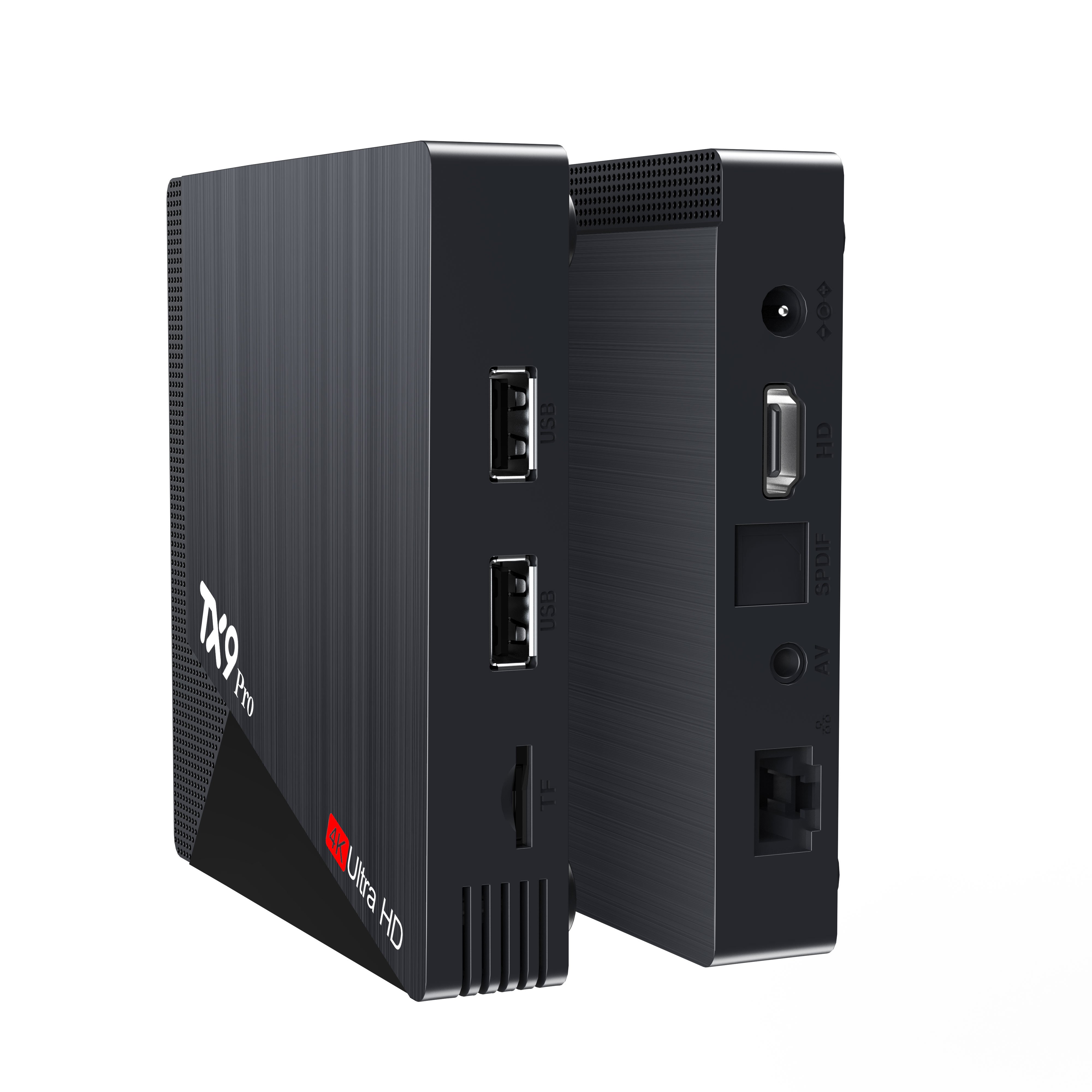 TX9 PRO Allwinner H616 Smart TV Box Factory Price Android 12.1 Set Top Box 8GB RAM 128GB ROM 2.4G/5G Dual-band WIFI 6K