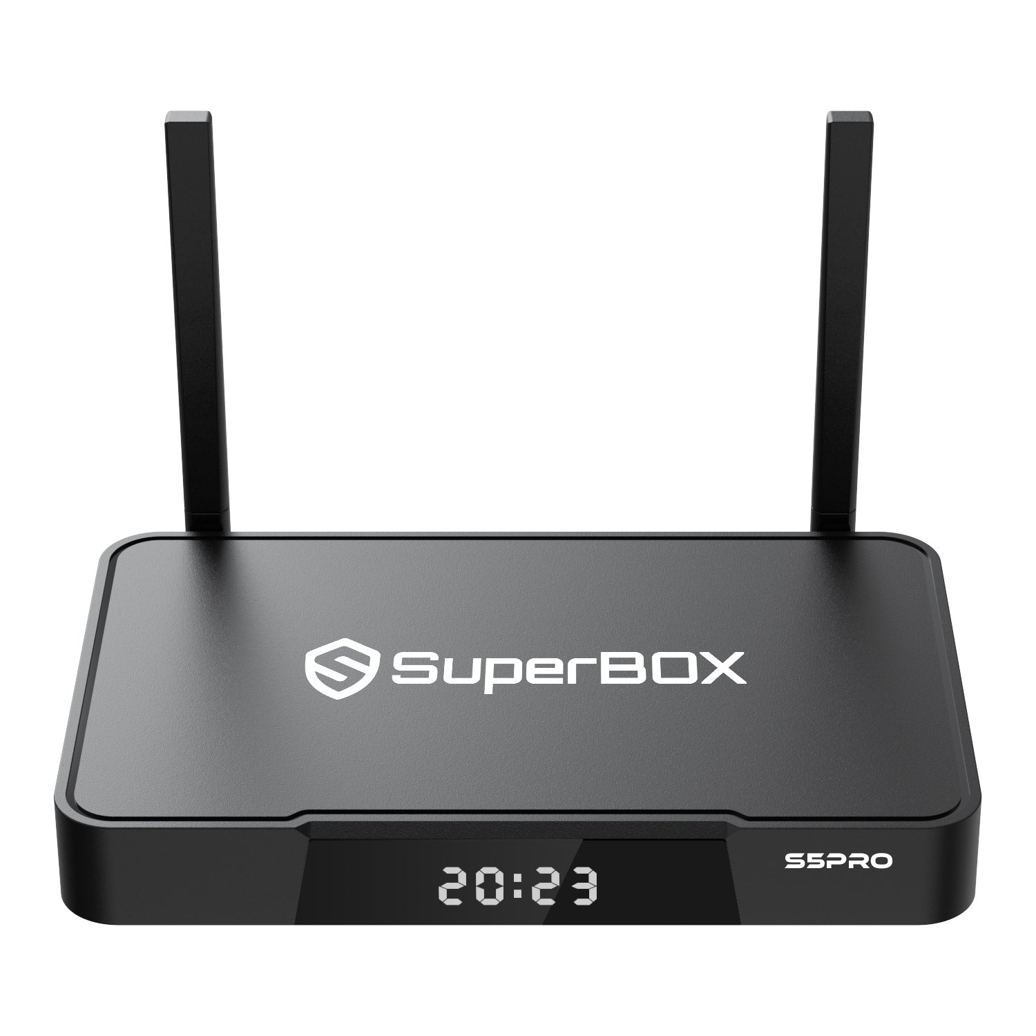 Newest S5 PRO Voice Command Android TV Box Android 12 ip-tv media player decoder with backup tv app and 7days playback backup