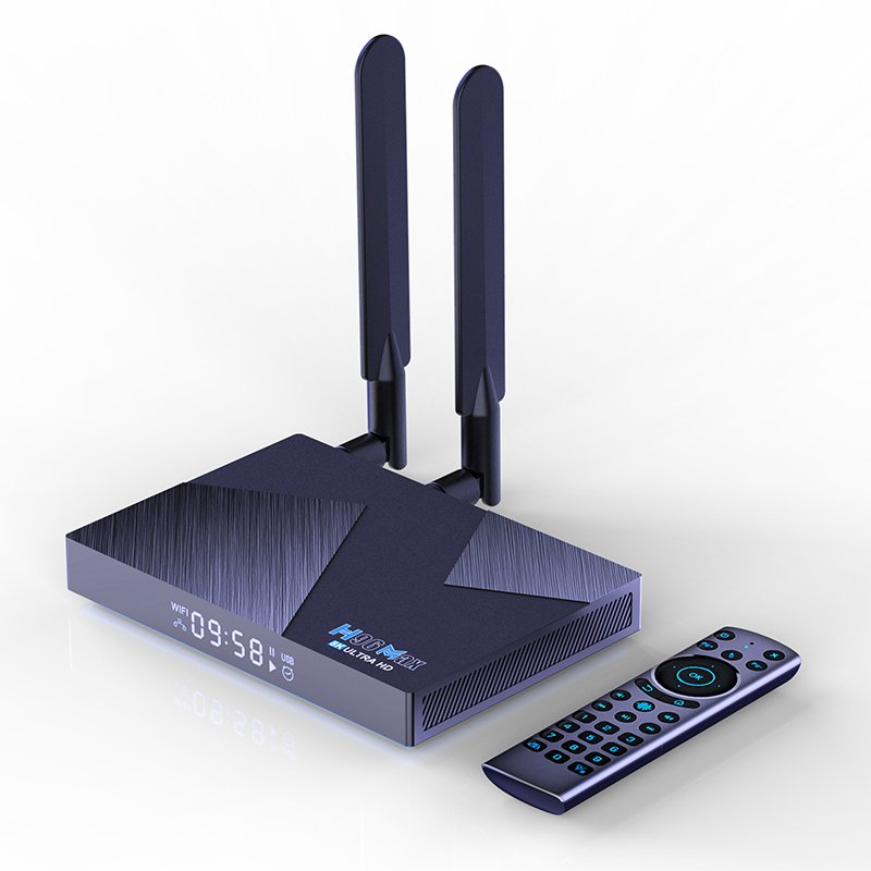 high-end Xnxx Tv Box Manufacturers Panel Dual Wifi6 DDR4 64GB 8K Set-top box Smart Android TV Box
