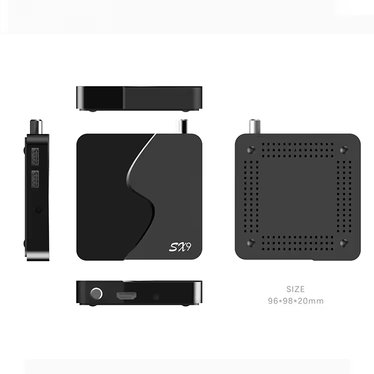 SX9 DVB-S2 Satellite TV Receiver H.265 Dexin CAS WIFI built-in FTA HD OTA VLC Set Top Box DVB-S2 Satellite Receiver