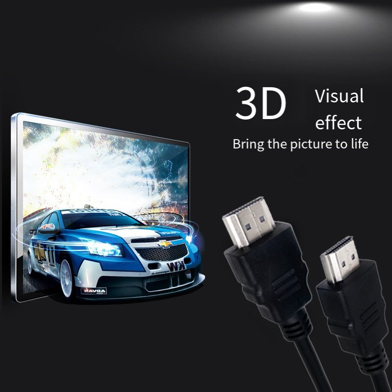 Factory production of HDMI HD cable set-top box TV projector video output line is cheap
