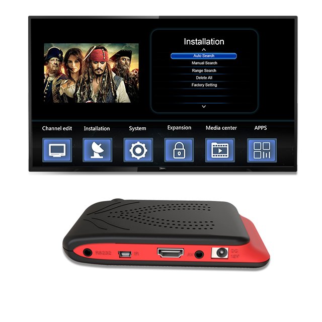 HDSR-621GF4 Set Top Box Dvb S2 satellite tv receiver