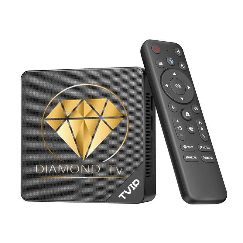 Best 4k Diamond TV Box Amlogic S905 High Quality Dual Core Livego Set Top Box Xtream API Smart TV Media Player