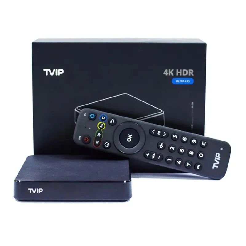 Alibaba TOP10 IPTV Set top box Supplier Full HD WIFI Linux TVIP605 TVIP 605SE 705 706 710 TV Box Android IPTV BOX Support Protal