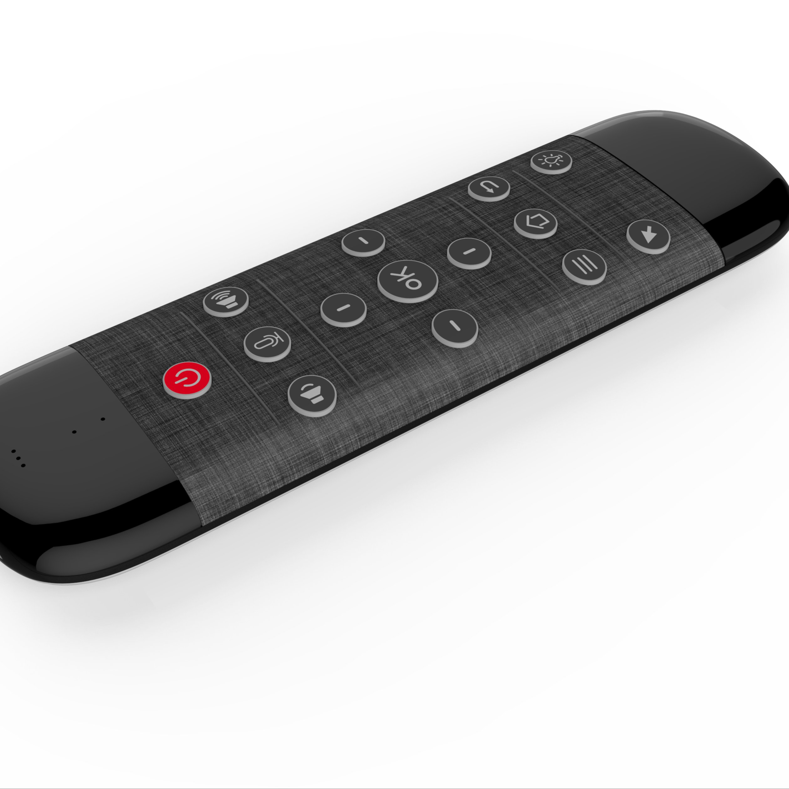 Q40 2.4G Mini Remote Keyboard Backlit Air Mouse Built-in Gyro Sensors Rechargeable Android TV Box/PC/Projector/HTPC Control