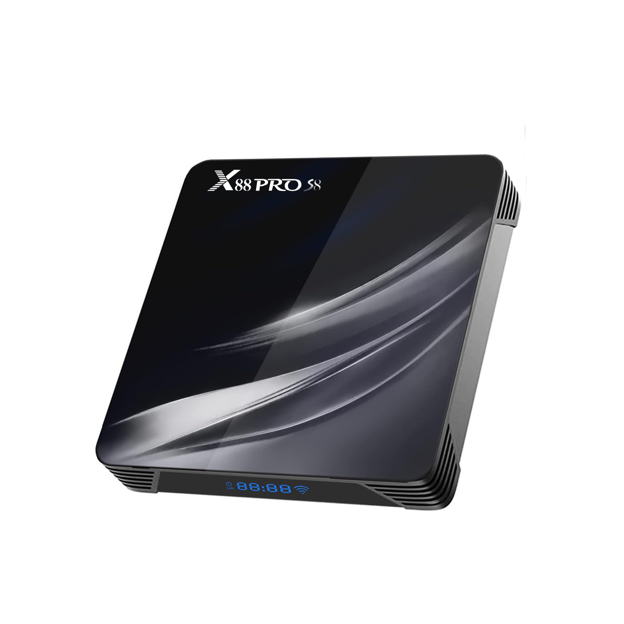 High Performance Chipset Amlogic S905W2 X88 Pro S8 Android 11 RAM 2GB/4GB ROM 16GB/32GB/64GB Wifi5 BT5.0 For Home TV Set Top Box