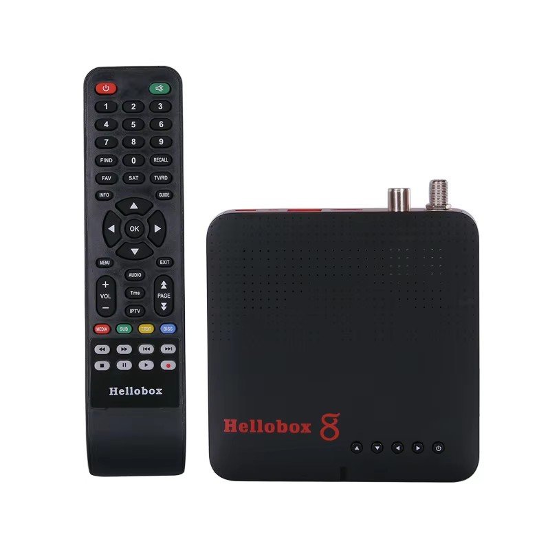 hellobox 8 H265 HEVC DVB-S2 S2X T2 Satellite Receiver wifi south african market set top box