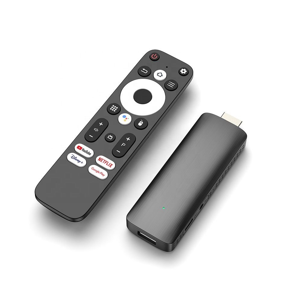 QUNSHITECH D6 PRO Allwinner H618 Android TV OS 2GB RAM 16GB ROM 4K WiFi6 2.4/5.8G Android 12 Smart Sticks Android TV Box Stick