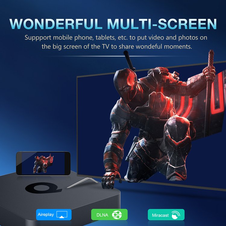 Allwinner H313 Q1 Smart ATV Box Android 13 2GB 16GB TV Box Dual Wifi 2.4G&5G BT5.2 HD 8K Video Decoding Set Top Box Media Player
