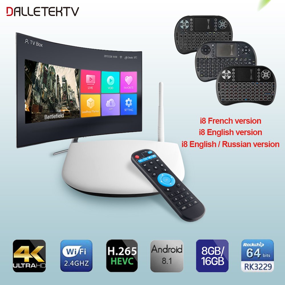 New Leadcool Android 9.0 Q1304 Set Top Box 2GB Ram Smart TV Box Amlogic S905W Quad Core 2.4G WIFI