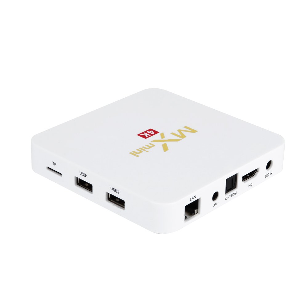 MXmini Hotel Satellite Receiver Android TV Box 4K 8GB Setup Version 12 AV Output Smart TV Control Panel Android TV Set Top Box