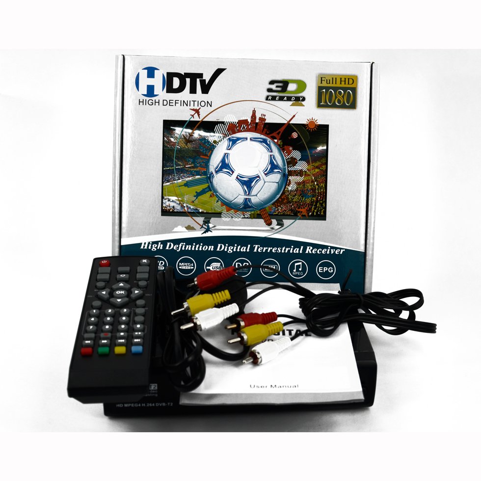 DVB T2 Terrestrial Receiver DVB-T DVB-T2 MPEG-2/-4 H.264 Support USB/ Mini Set Top Box For RUSSIA/Europe/THAILAND/Columbia