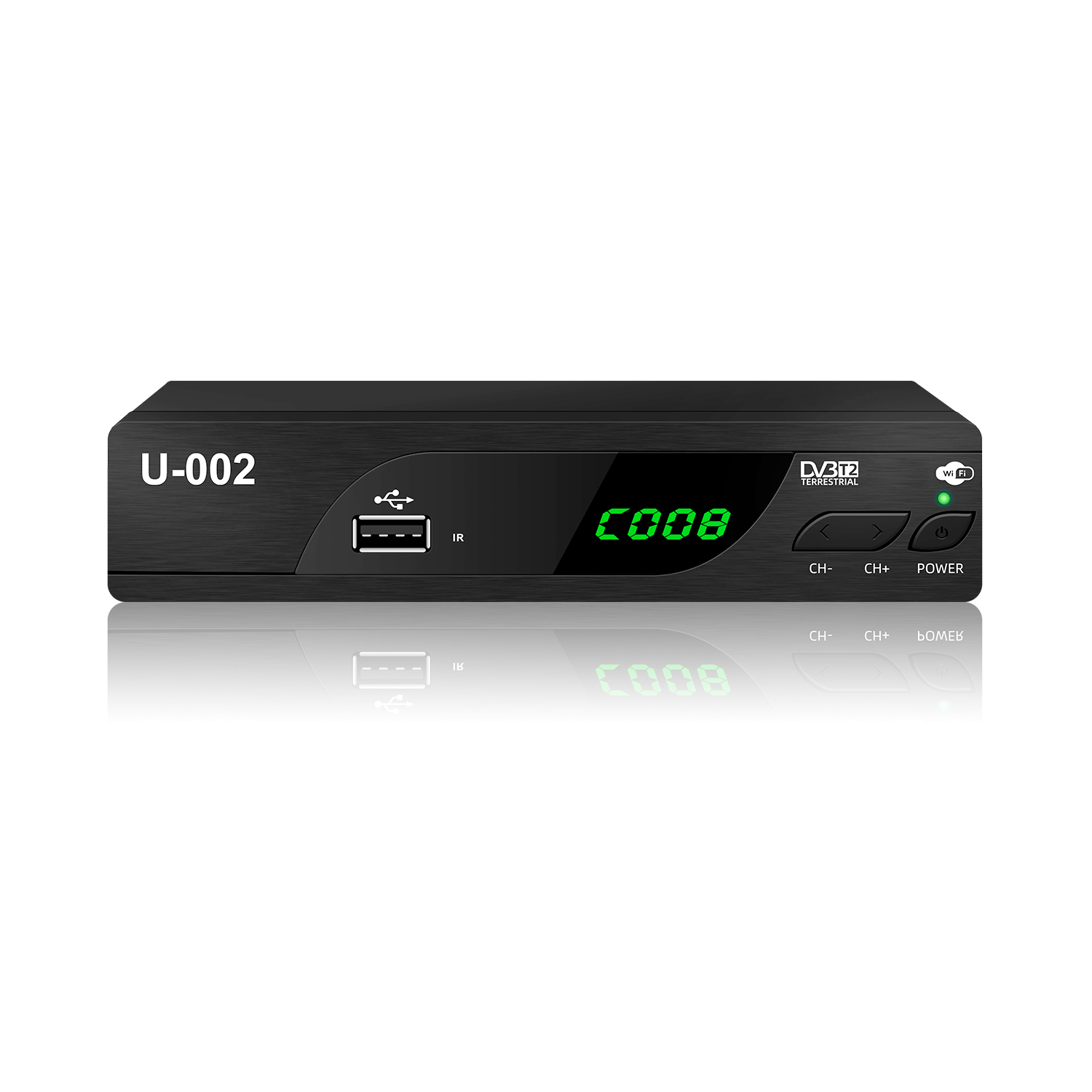 Free OEM DVB T2 H264 TV Tuner FTA Channels TV Receiver Digital Set Top Box