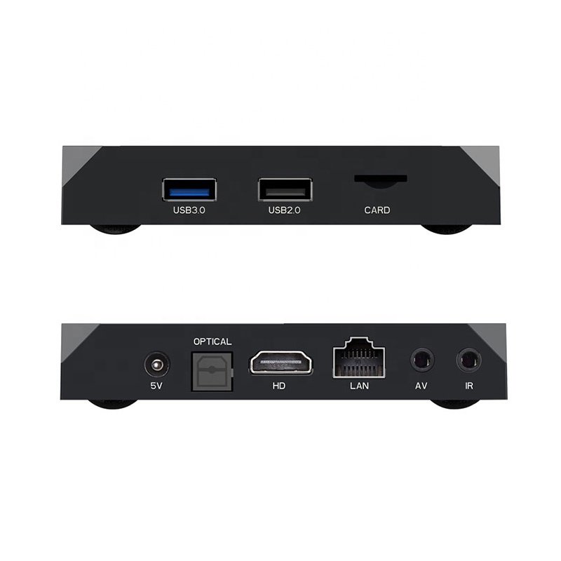 Wholesale Android 9.0 TV Box Full HD 8K Box TV Dual Wifi With 4G 5G Universal Remote Control For Android TV Box
