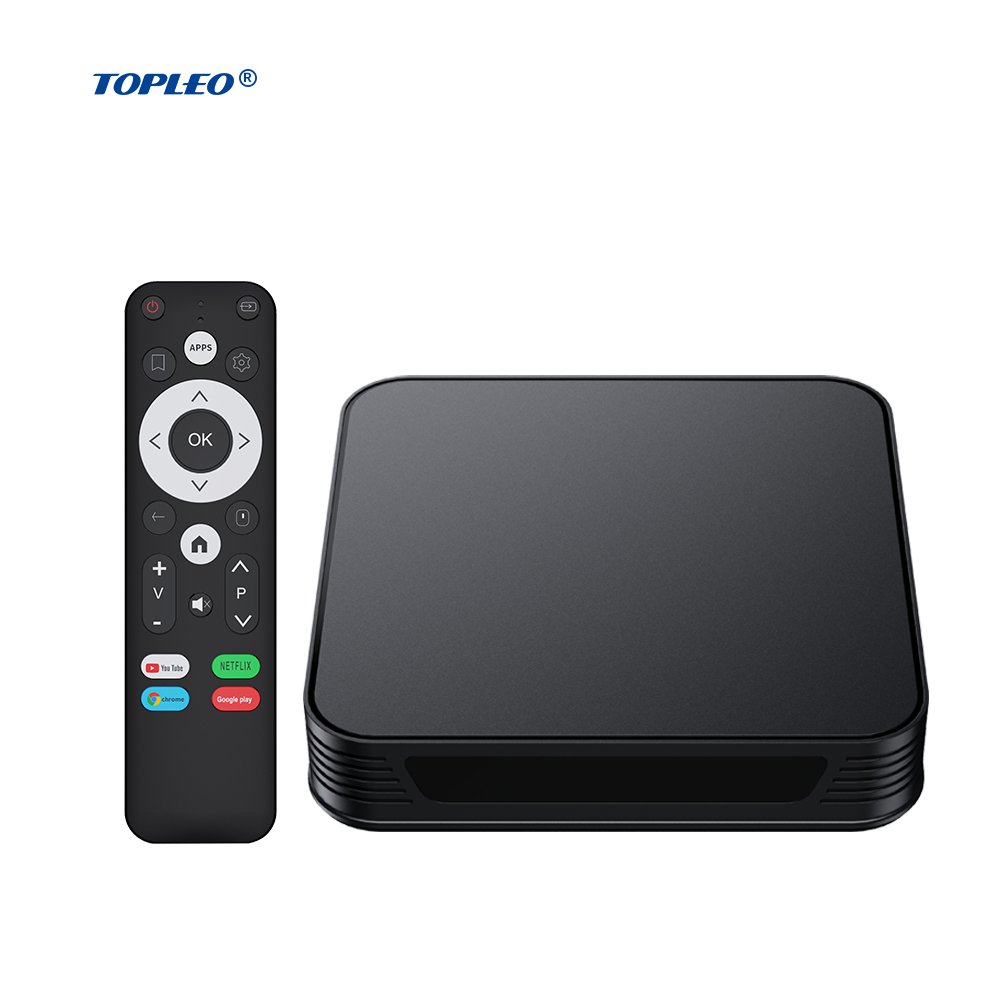 Topleo 2gb 16gb tv box set top box 4k android 10.0 4gb android smart tv box cheapest