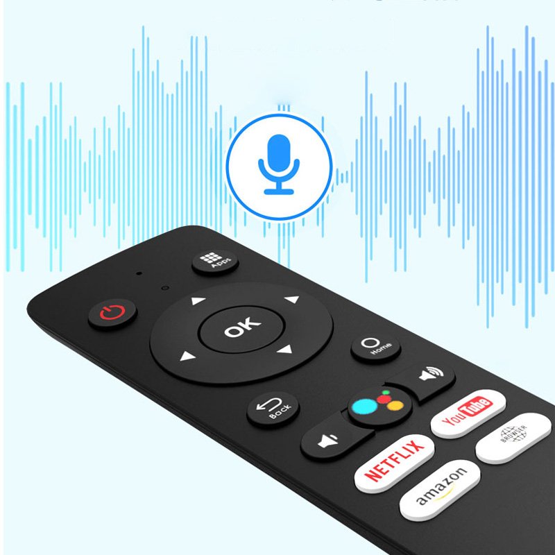 Universal IR RF Wireless Household Appliance Smart Black Remote Control for 4A/4C/4S TV Set Top Box TV Box STB