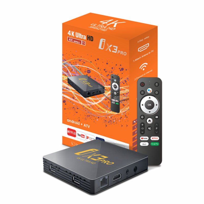 Custom Wholesale Android Player Settop Boxes ATV Box Tv Android Set Top Box