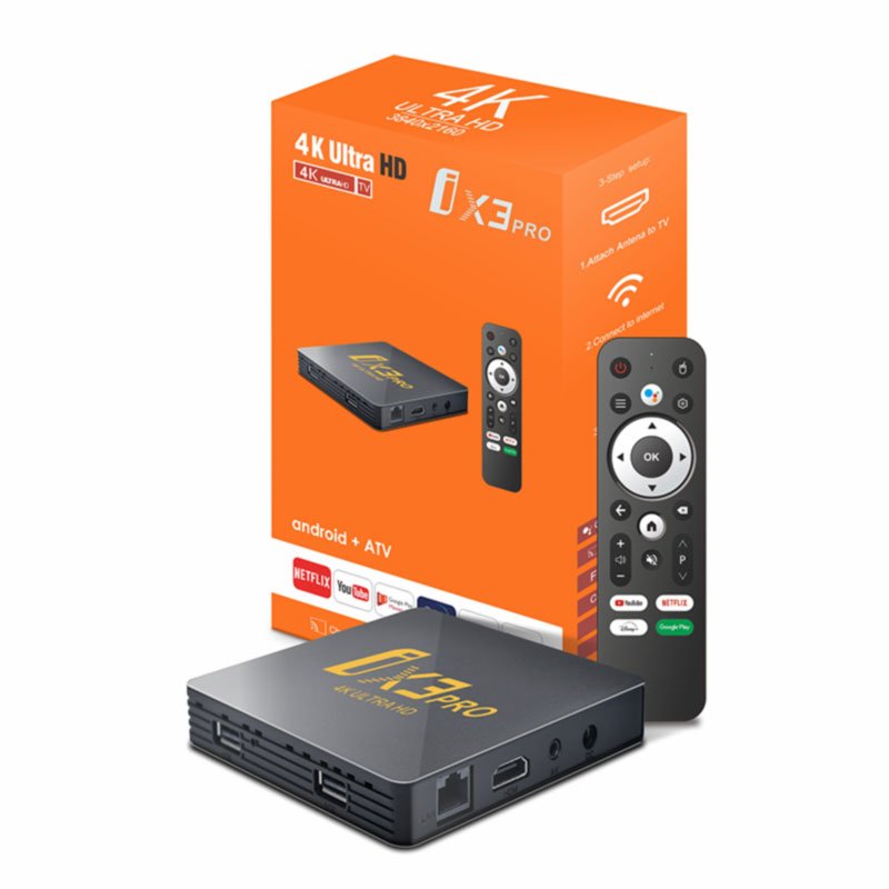 Custom Wholesale Android Player Settop Boxes ATV Box Tv Android Set Top Box