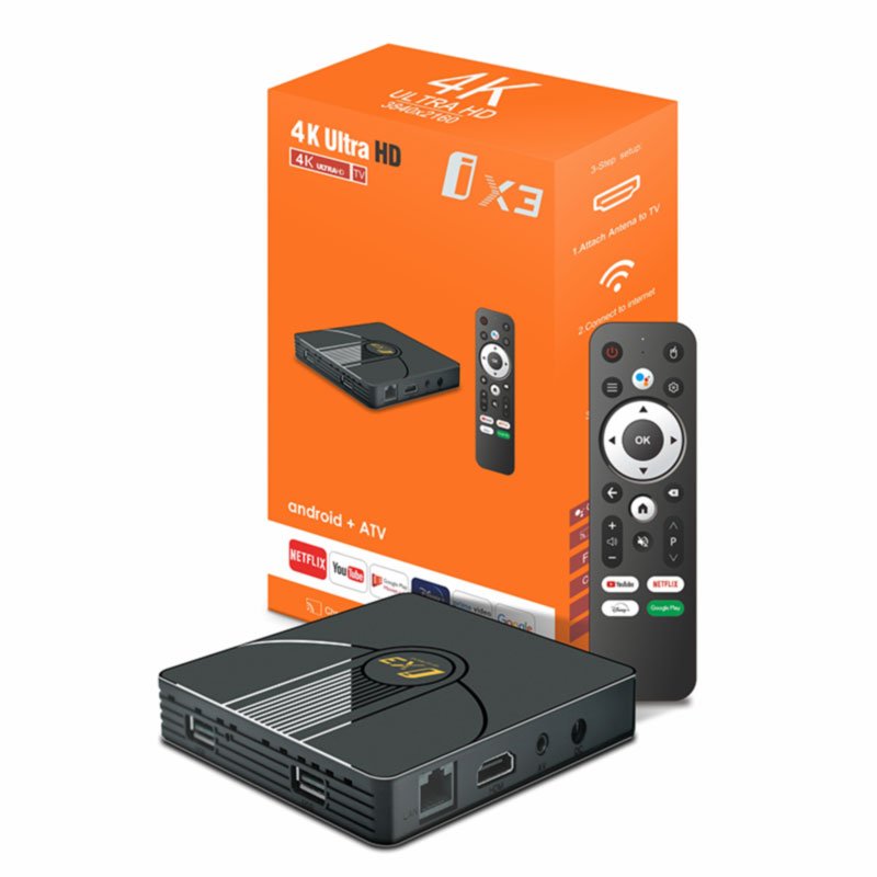 Custom Wholesale Android Player Settop Boxes ATV Box Tv Android Set Top Box