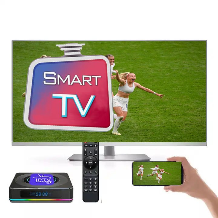 TD 2024 World IP TV BOX Free Trial Android TV Set Top Box Pandar Reseller Panel 4K Firestick M3u IP TV