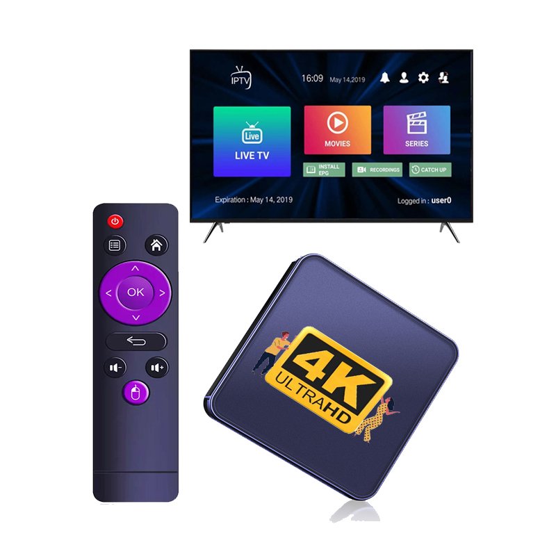 TD 2024 World IP TV BOX Free Trial Android TV Set Top Box Pandar Reseller Panel 4K Firestick M3u IP TV