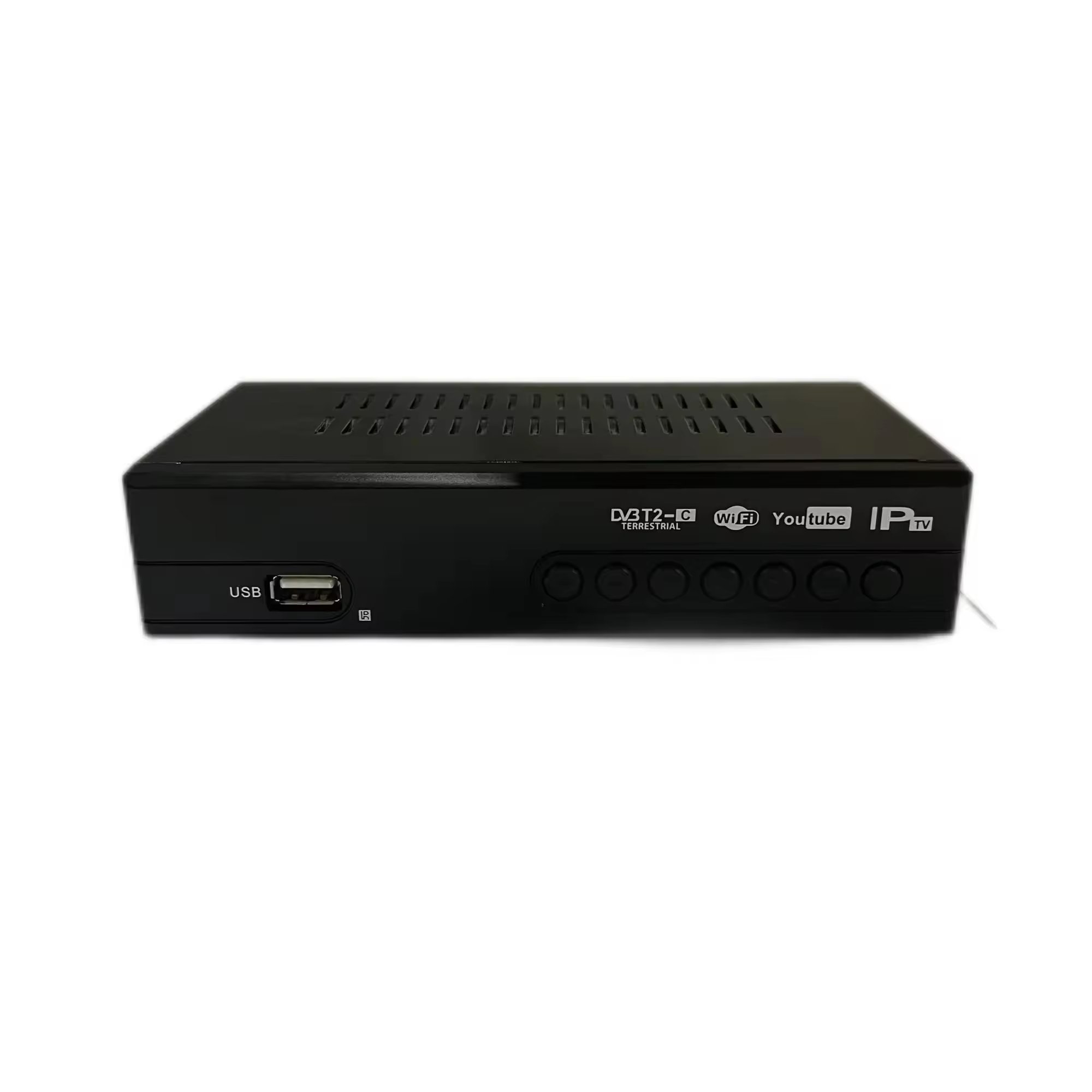 Popular and hot high-definition digital TV DVB T2 TV set-top box, flashing short videos, FTA TV digital receiver