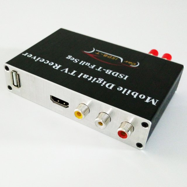 Brazil isdb-t set top box full seg isdb-t tuner with USB digital satellite tv receiver for car dvd