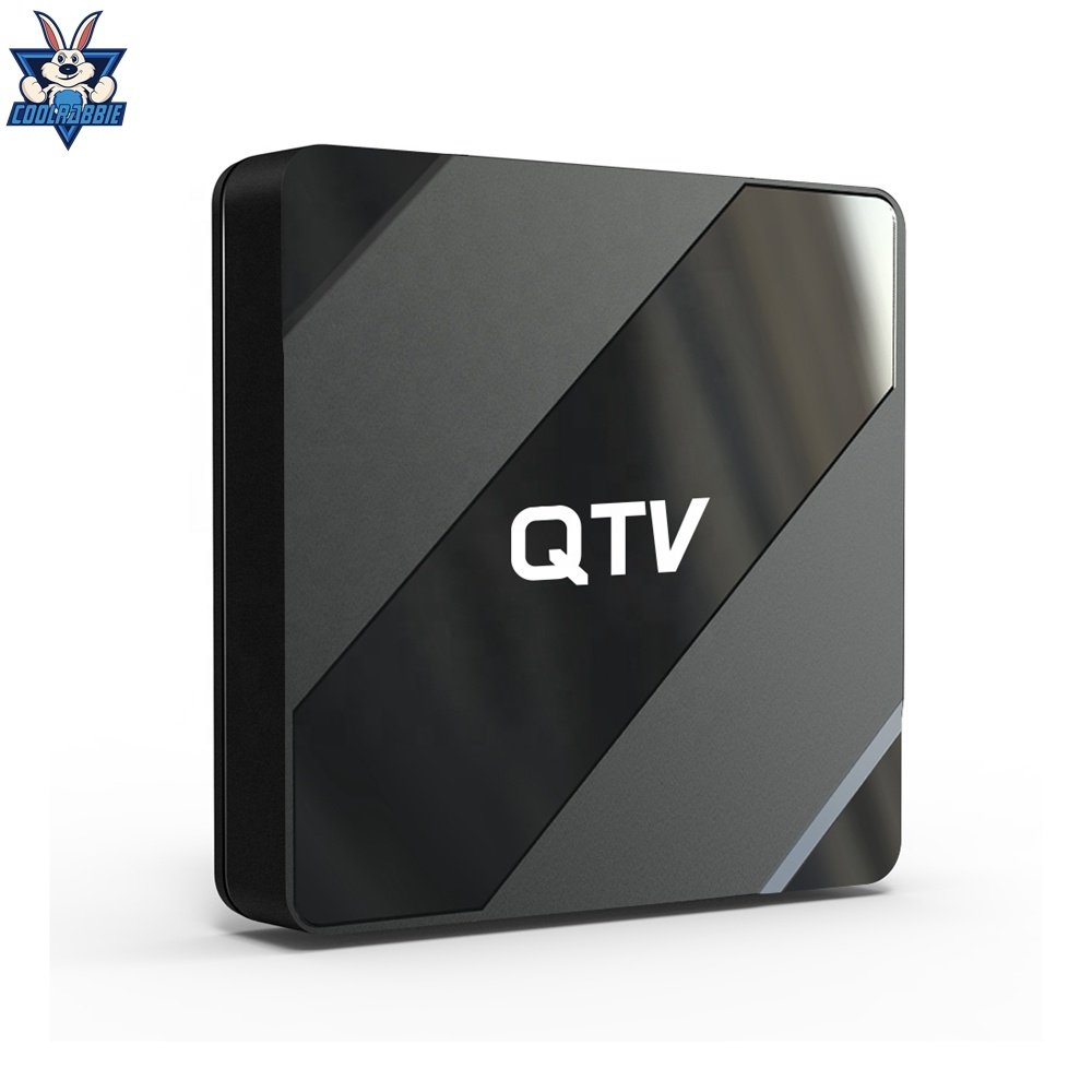 CoolRabbie Android 10.0 Set-top Box Future online QTV IPTV BOX