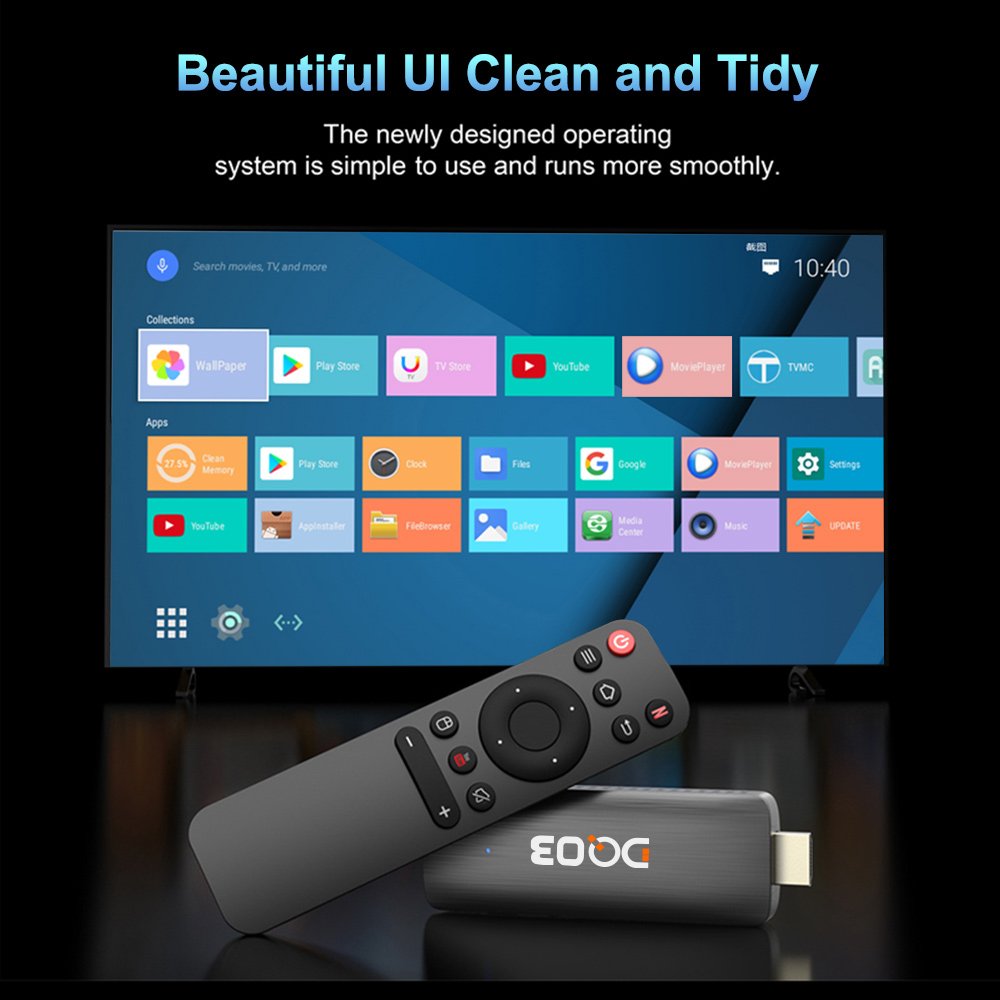 DQ03 Mini TVStick Android 10 Quad Core ARM Cortex A53 CPU 2GB16GB Support 4K2.4G&5.8G Dual Wifi Smart TV Box set top box