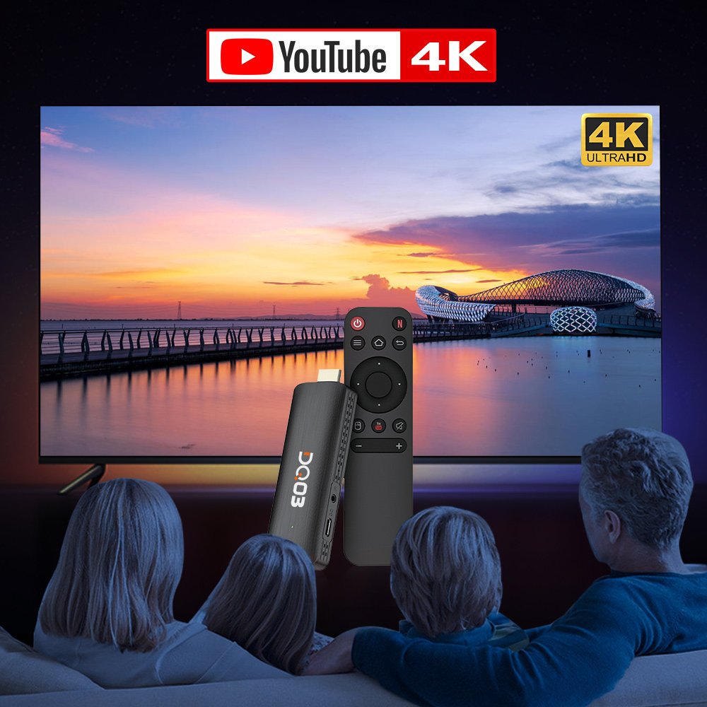 DQ03 Mini TVStick Android 10 Quad Core ARM Cortex A53 CPU 2GB16GB Support 4K2.4G&5.8G Dual Wifi Smart TV Box set top box