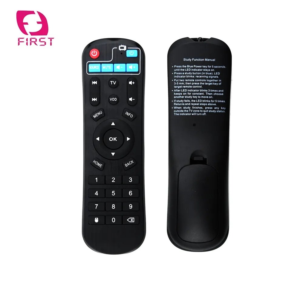 OEM ODM Universal TV Electronic Remote Key Control Replacement Special Design Android TV Box RF Wireless Communication Easy