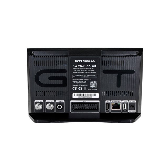 High definition video GTMEDIA 2023 new set-top box V8UHD true 4k ultra clear S2X/T2/C