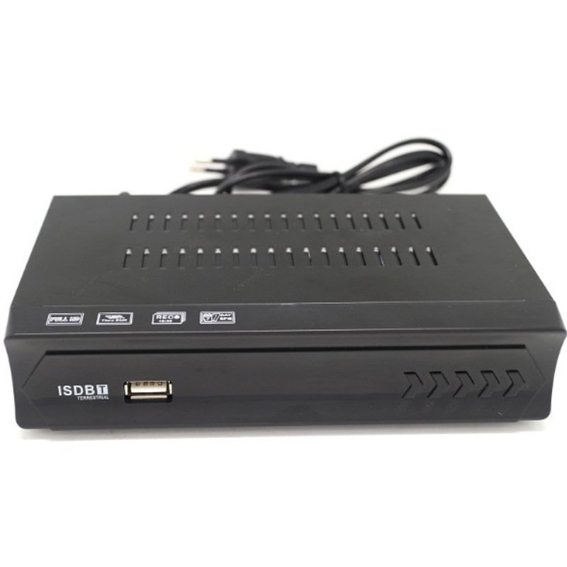 Spot ISDBT digital TV set-top box with Full HD cable Brazil Peru Chile Philippines South America H.264 ISDBT Decoder