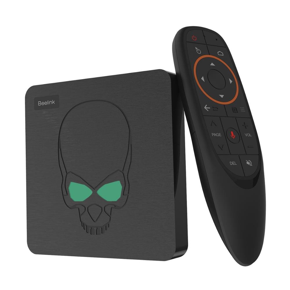 GT King Beelink Android9.0 TV BOX Intel Amlogic S922X 4G 64G with USB3.0 port 1000Mbps LAN BT4.0 Set Top Box