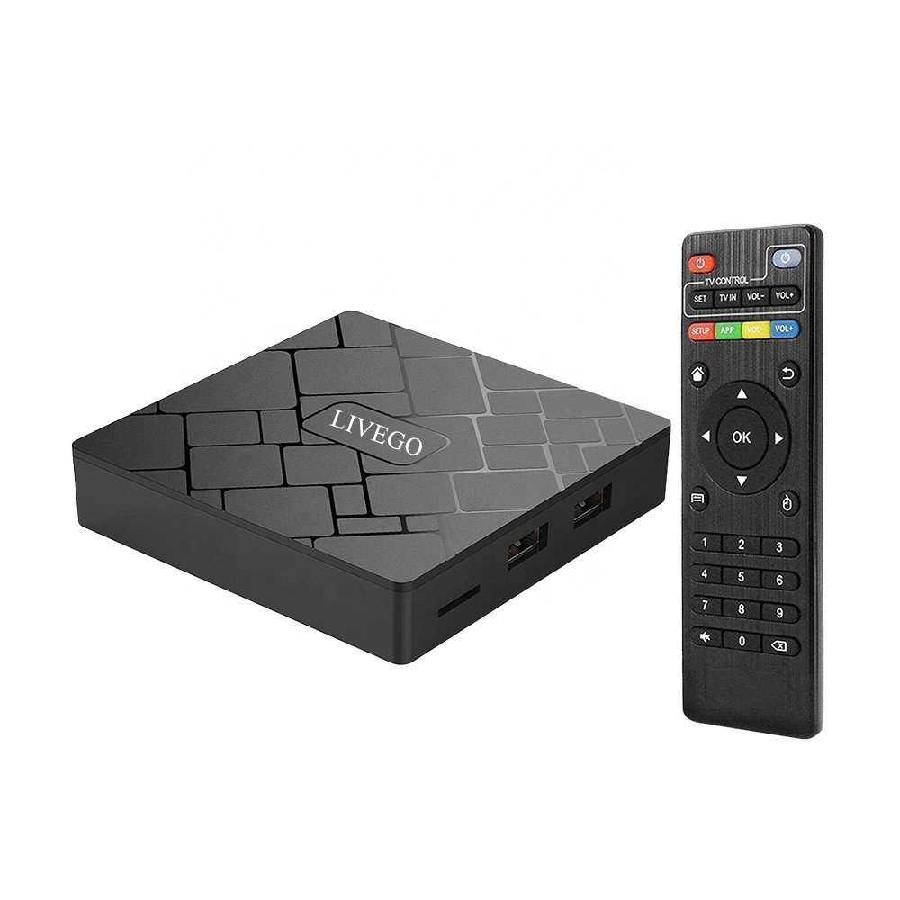 New Leadcool Android 9.0 Livego Set Top Box Amlogic S905Y4 Quad Core TV Box 4K HDR BT4.0 USB2.0