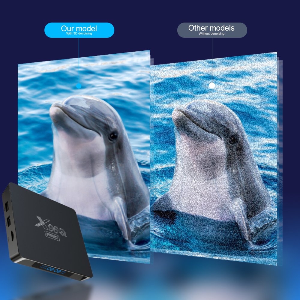 Android Tv Box 10.0 X96Q Pro Allwinner H313 4K 2.4G WIFI 2G 16G Smart TV Box Set-top Box