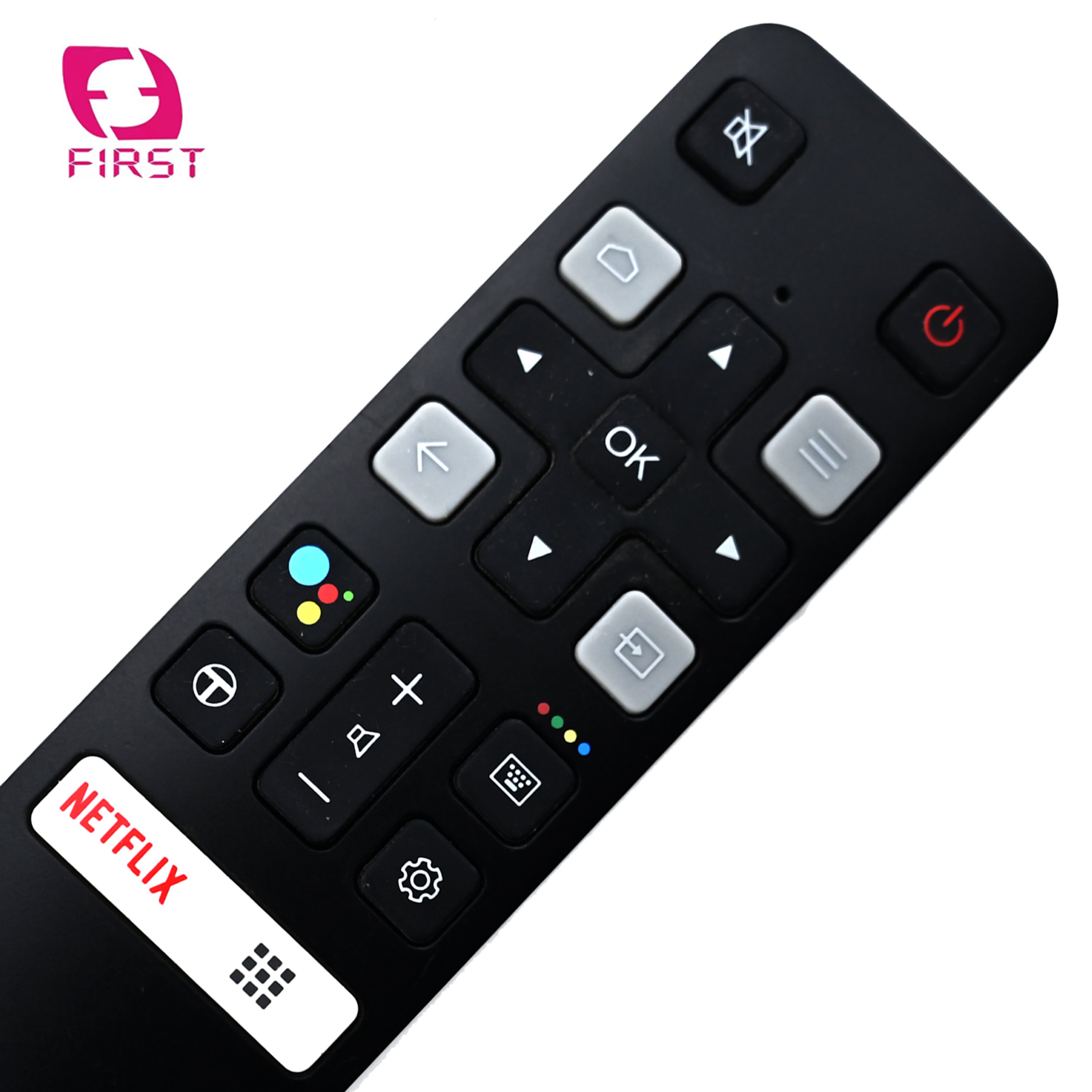 RC802V Replacement Remote Controller TCL LED Smart Android TV Supports Voice Search RF Wireless Communication 1-Year Warranty