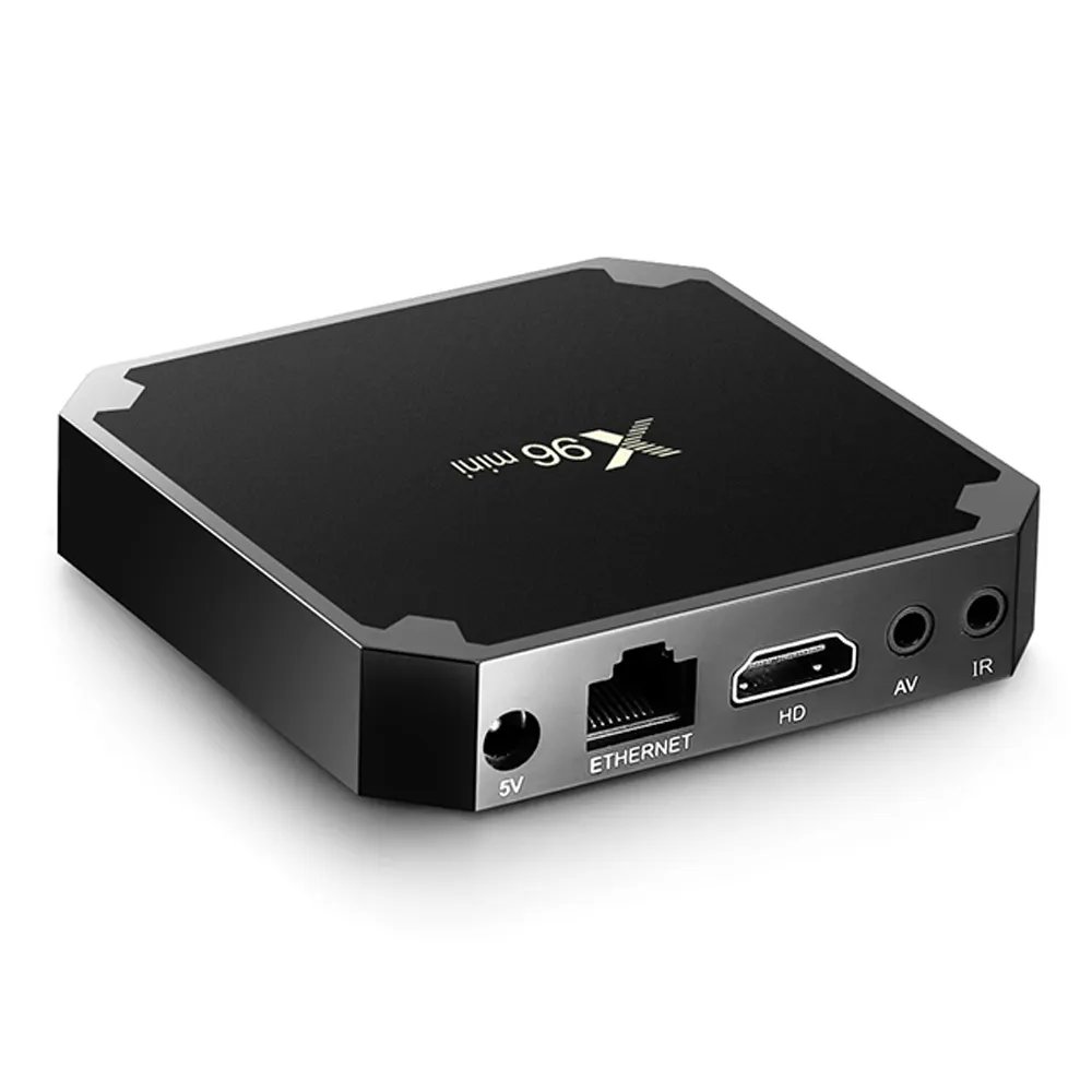 Manufacture Original x96 mini tv box smart tv box android 9.0 amlogic s905w 1gb 8gb 4k androidbox x96 mini