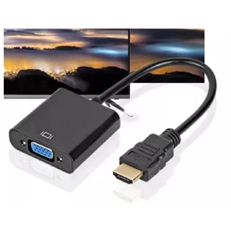 Factory wholesale network set-top box/player/projector display HDTV to VGA high-definition conversion cable