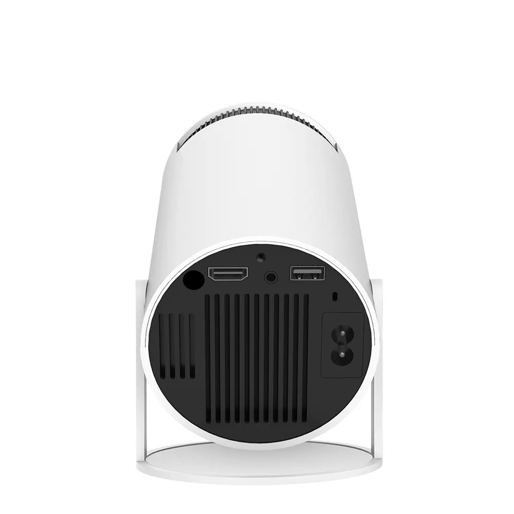 HY300 LCD Smart Projector 120 ANSI lumens Android 11 Dual Band WiFi6 + BT5.0 720P Home Cinema Outdoor Portable Projector HY300