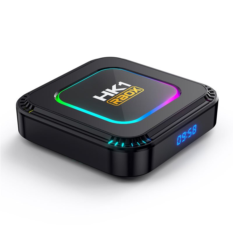 2023 Newest Android 13 Smart box HK1 RBOX K8 Set-top Box 2.4G/5G Wifi6 Support BT 4GB 128GB Media Player